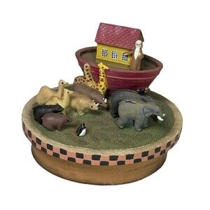 Noahs Ark Boat Small Candle Jar Topper Yankee Candle Country Classics Kimble